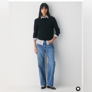 Denim Forum The '90s Iggy Lo-Rise Baggy Jean Woman 30 Medium Wash Streetwear